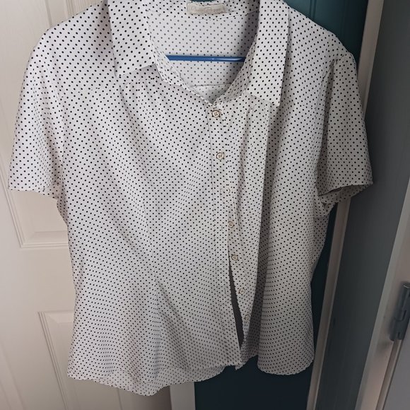 Belle Poque Polka Dot Blouse - Picture 2 of 3